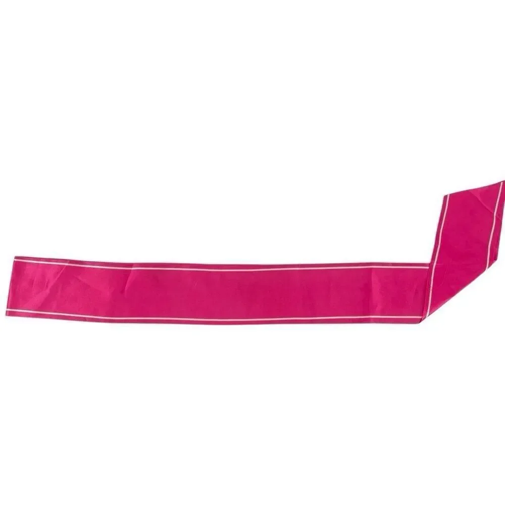 Big Sister Pink Satin Sash Heart Print Party Celebration Accessory